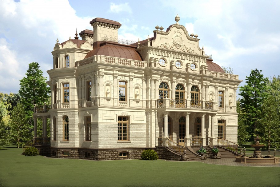 Усадьба Барокко фасад