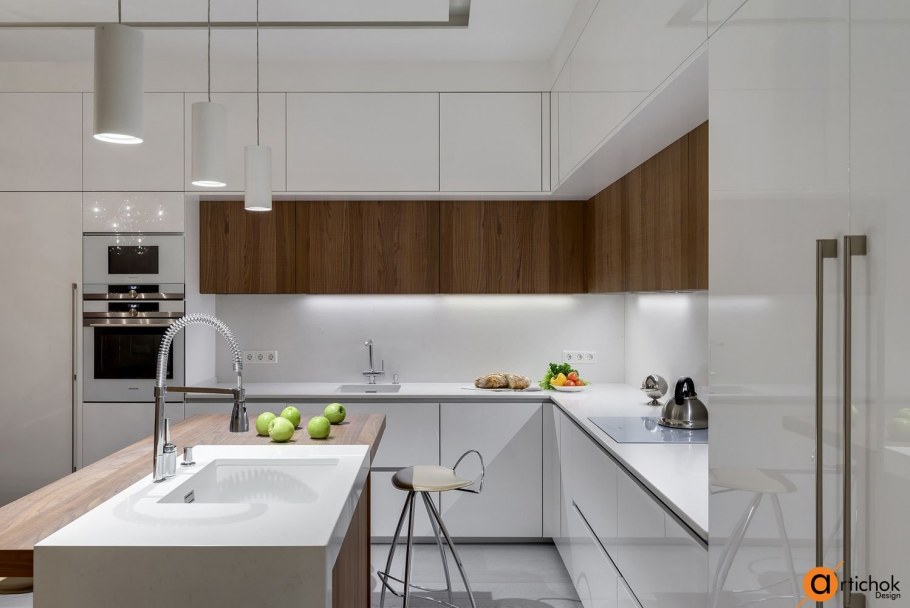 Кухня Минимализм дизайн