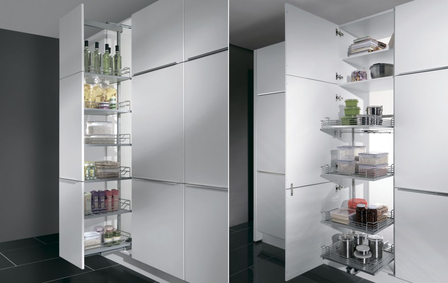 Наполнение кухонных шкафов