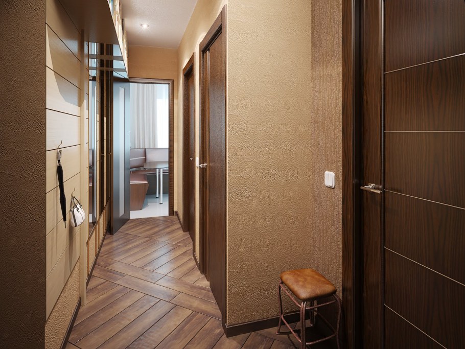 Узкая прихожая