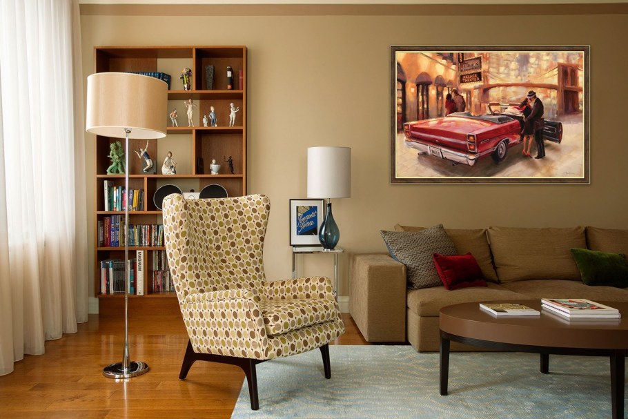 Стиль 60-х в интерьере