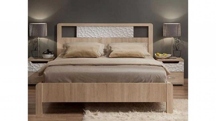 Кровать Шерлок дуб сонома