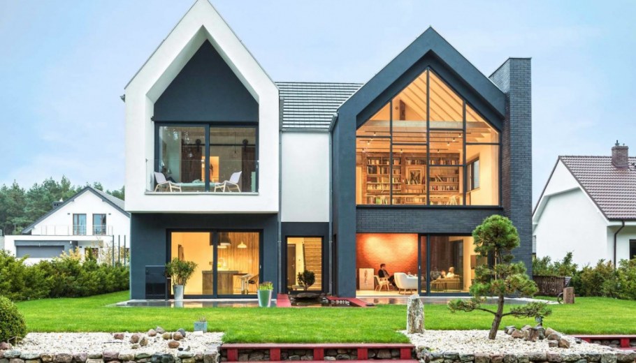 Современный загородный дом