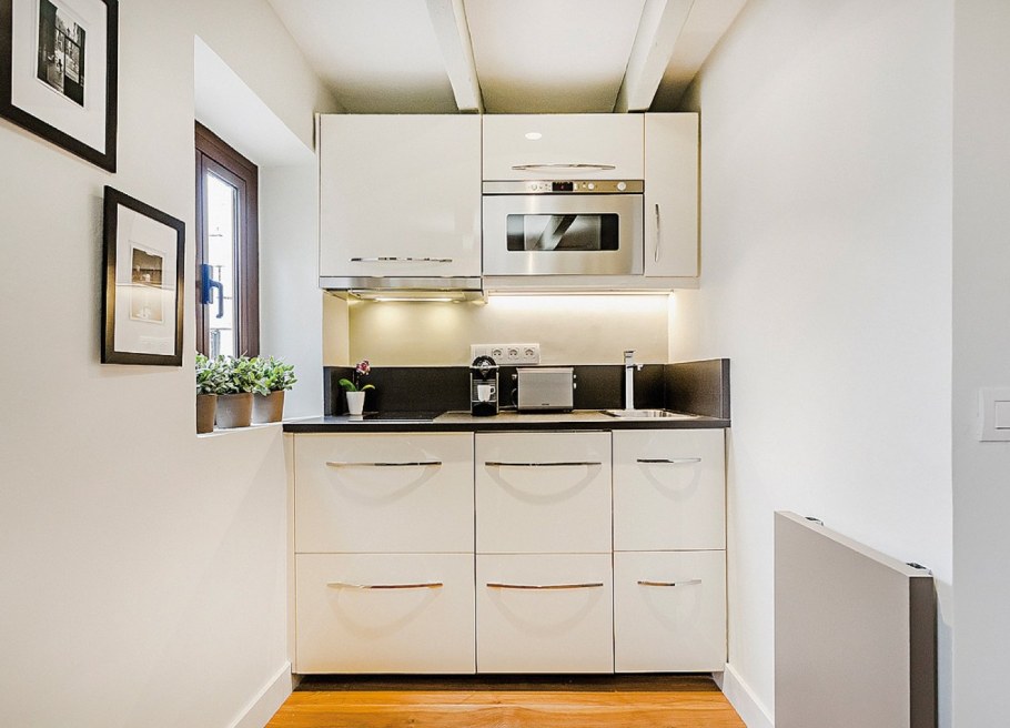 Кухня неправильной формы