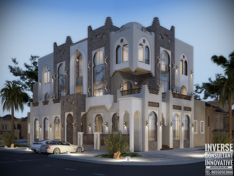 Исламская архитектура вилла фасад