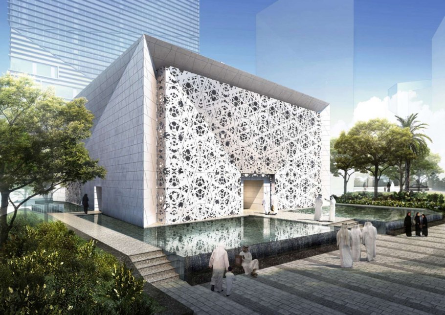 Фасад мечетей Десигн