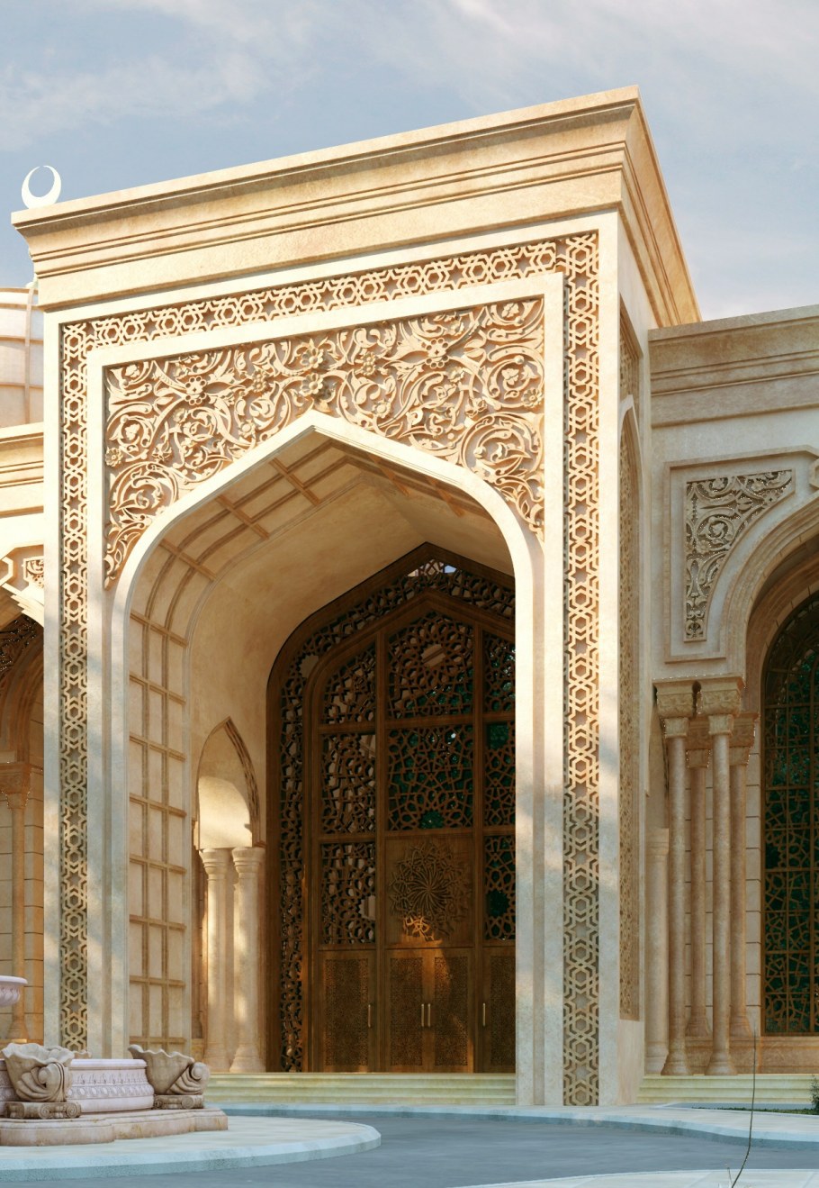 Индо-Исламская архитектура фасад