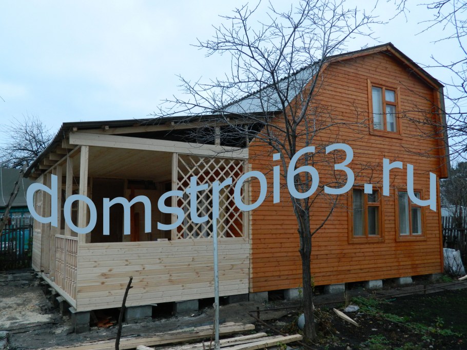 Пристройка даче своими руками из ДСП