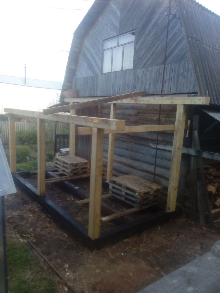 Пристройка к дачному дому для летних