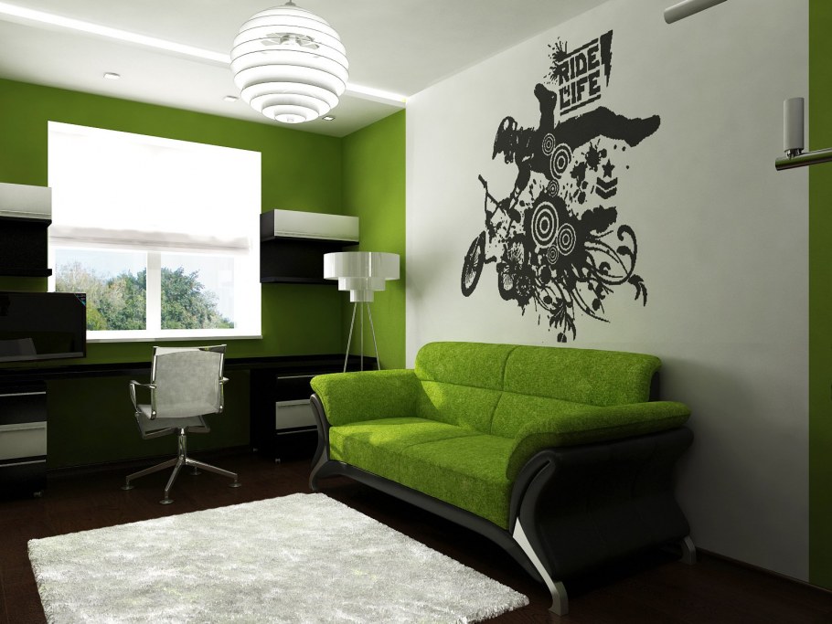 Салатовая детская