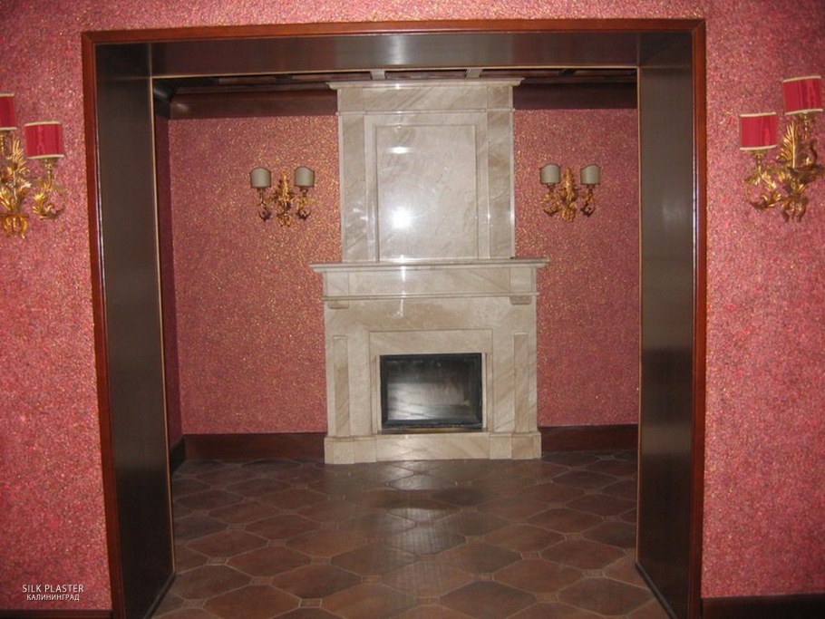 Декоративная штукатурка для печки