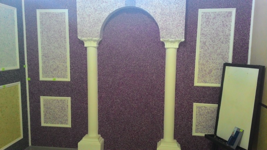 Декоративная штукатурка в классическом интерьере