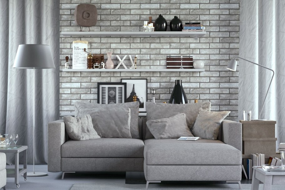 Керамогранит Brickstyle London дымчатый