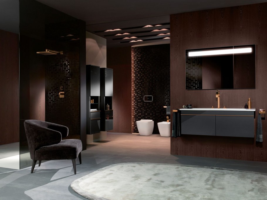 Красная ванная