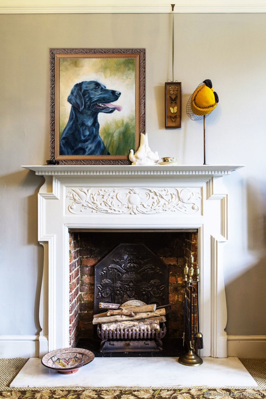 Камин в интерьере