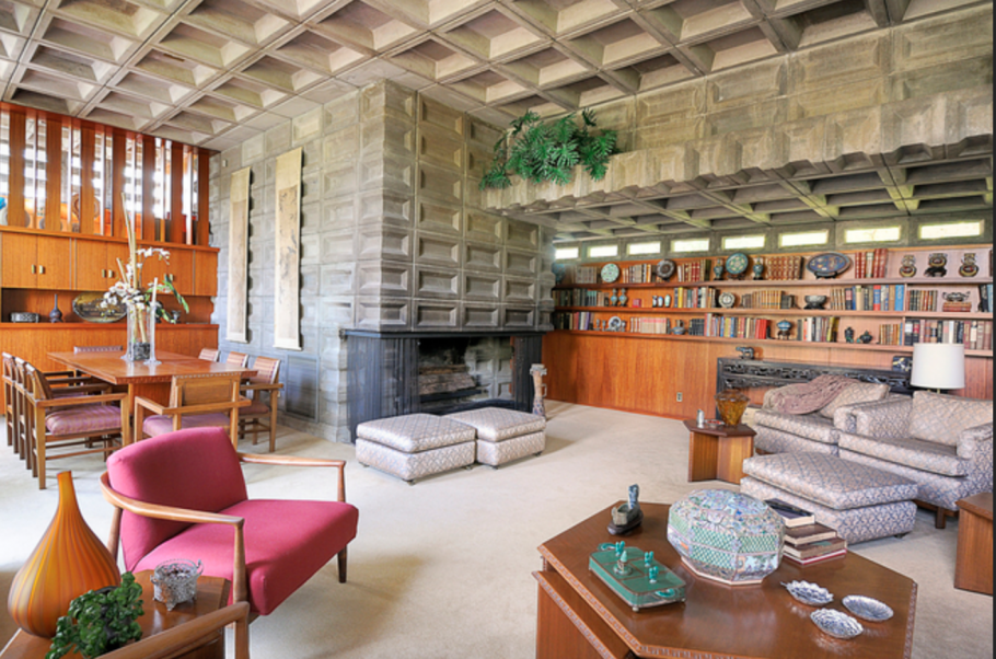 Фрэнк Ллойд Райт проекты интерьеры