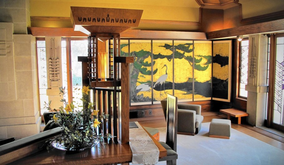 Фрэнк Ллойд Райт интерьеры