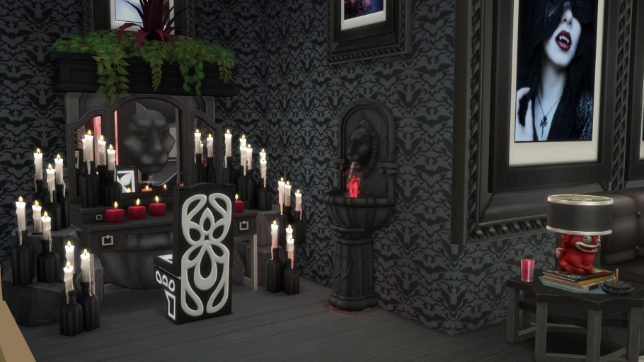 Готика замок Дракулы внутри