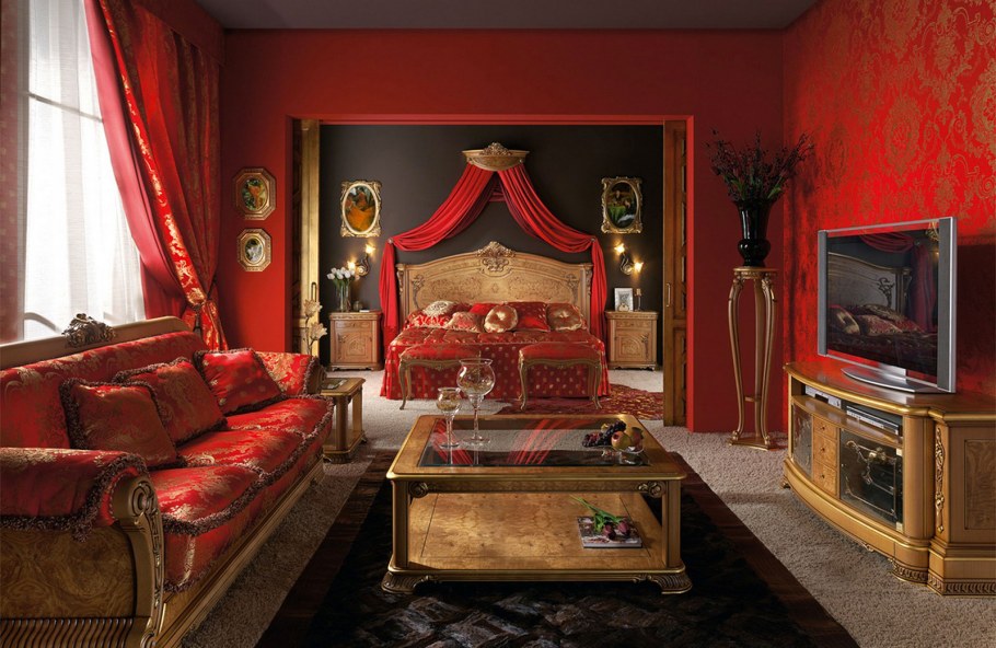 Комната в стиле гот