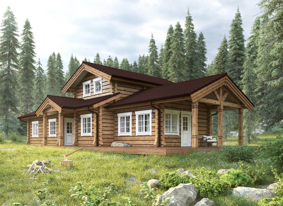 Комната в норвежском стиле