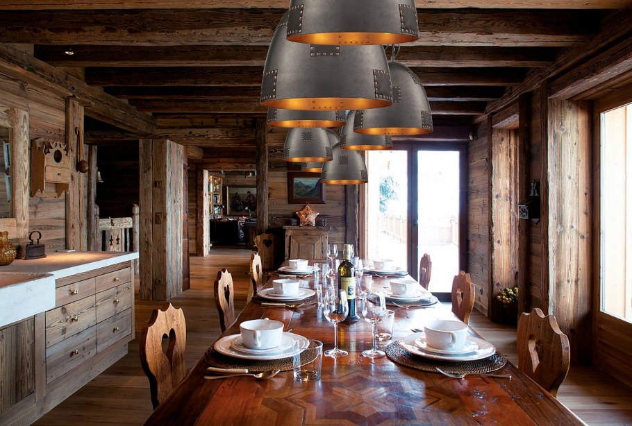 Уютный деревенский домик интерьер