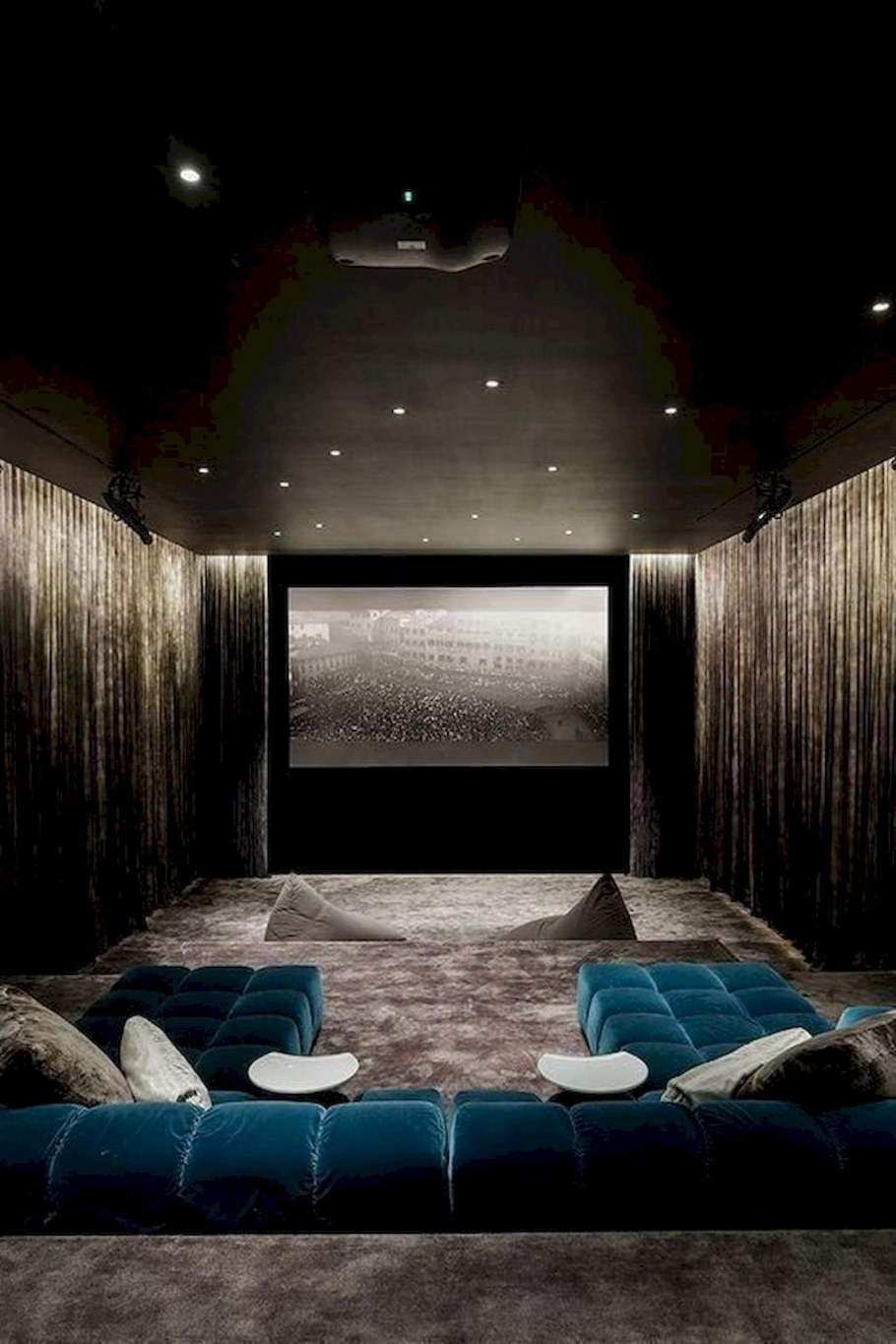 Гостиная в стиле кинотеатра