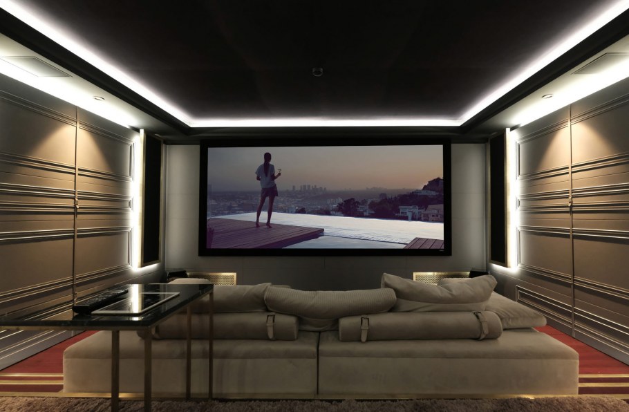 Домашний кинотеатр интерьер
