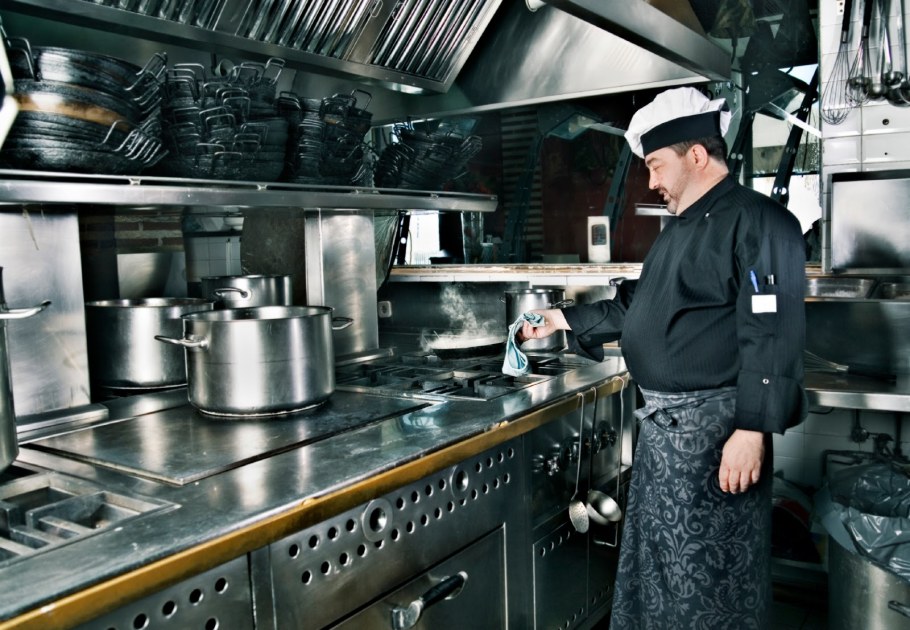 Горячий цех ресторана