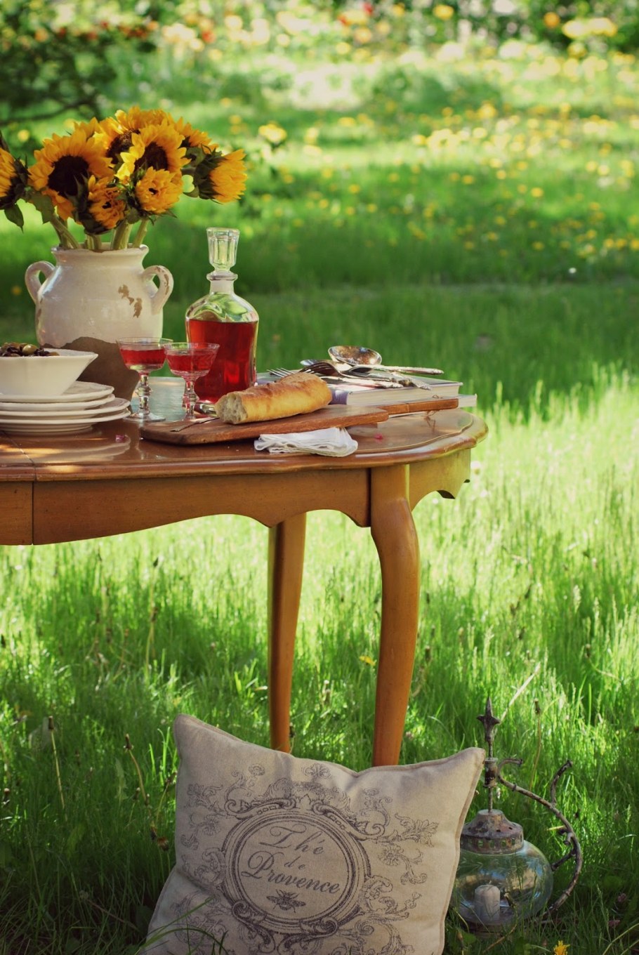 Красивый Райский уголок осенний