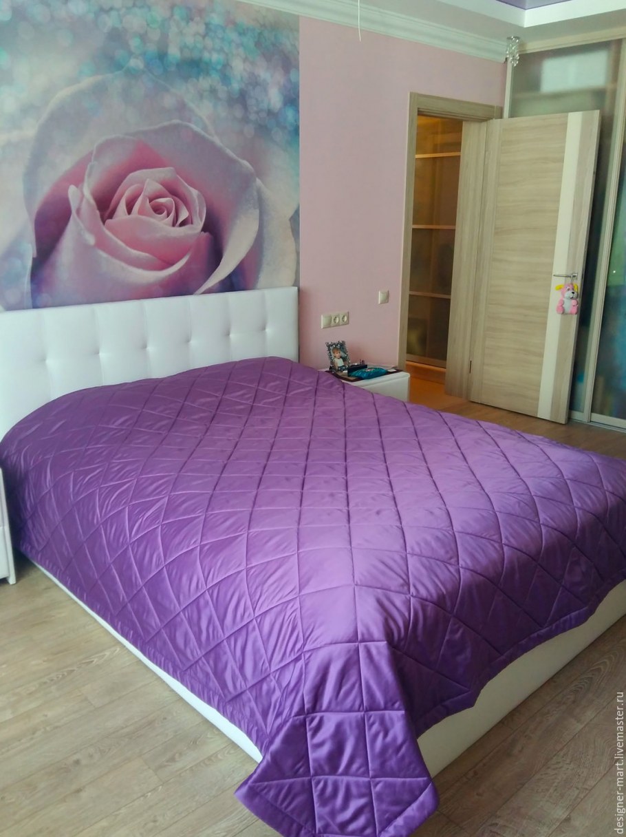 Фиолетовое покрывало