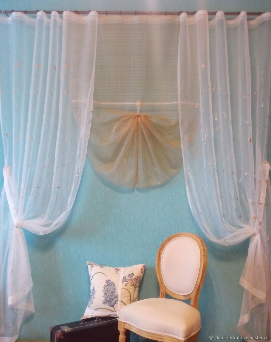 Шторы из органзы