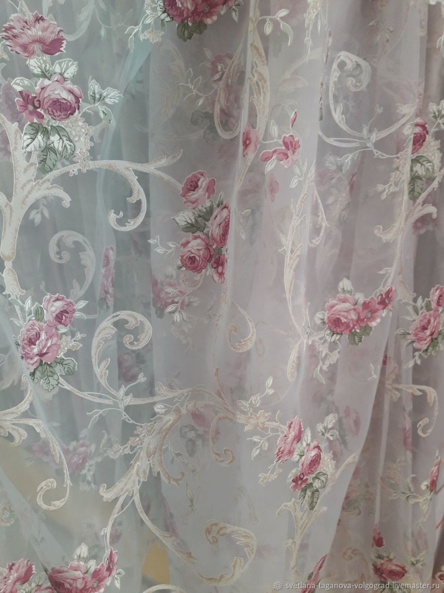 Штора тюль Делис органза