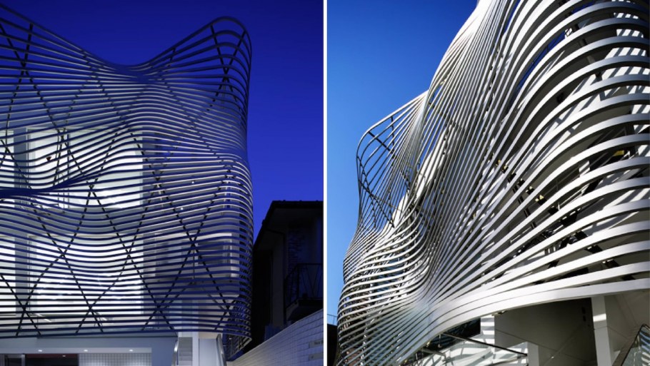 Фасад Amano Design Office, Токио