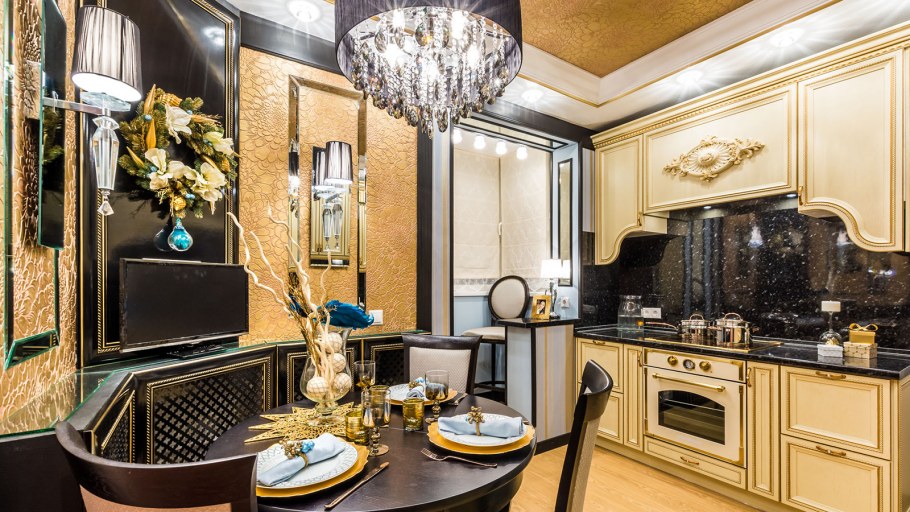 Кухни в стиле арт деко и классика