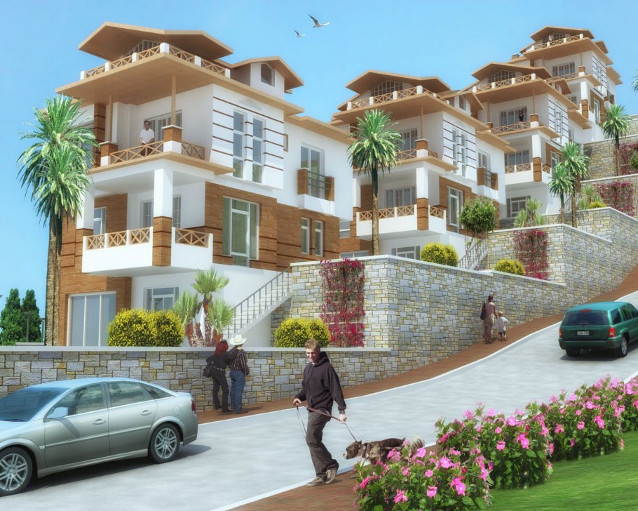 Турецкий частный дом