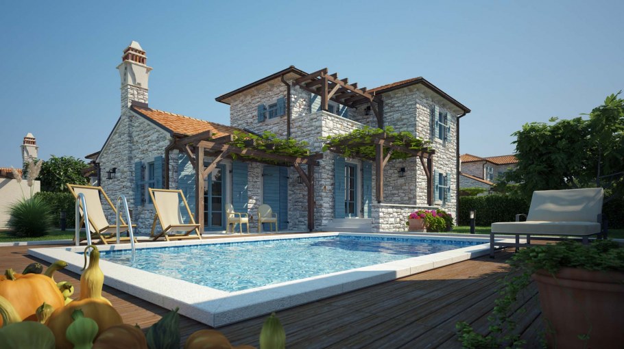 Коттедж в турецком стиле