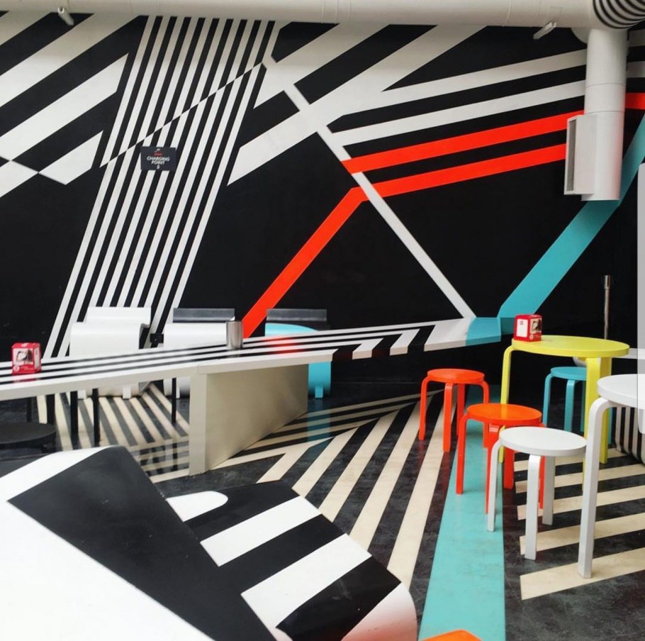 Нео Мемфис интерьер