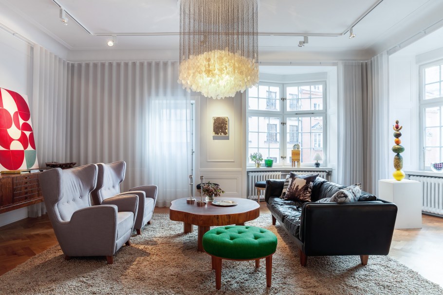 Квартира в Швеции интерьер новый год