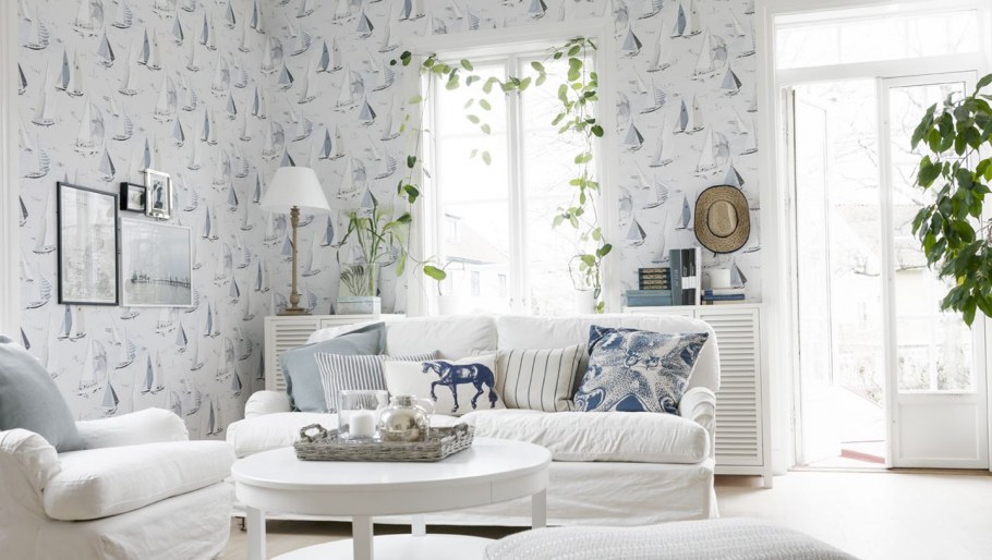 Обои в скандинавском стиле