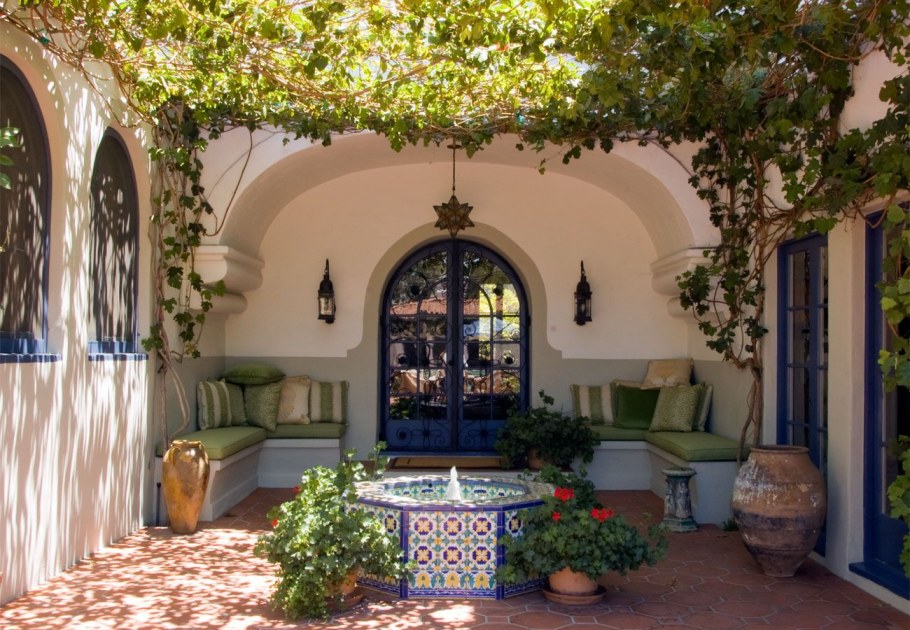 Средиземноморский Кантри стиль в интерьере