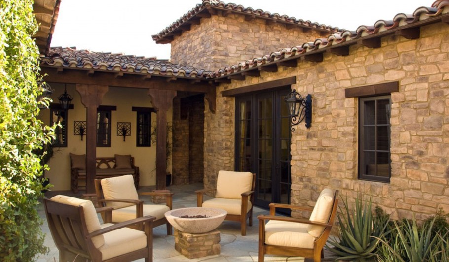 Средиземноморский стиль домов из ракушечника