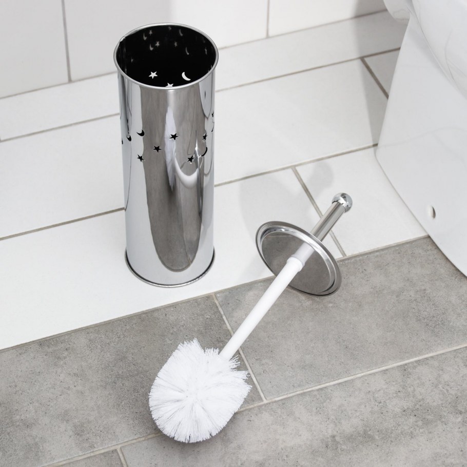 Санузел с черным унитазом