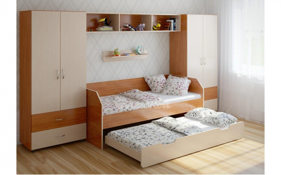 Детская стенка с кроватью