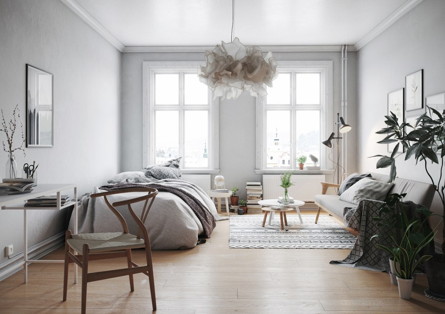 Scandinavian Interior 3ds Max