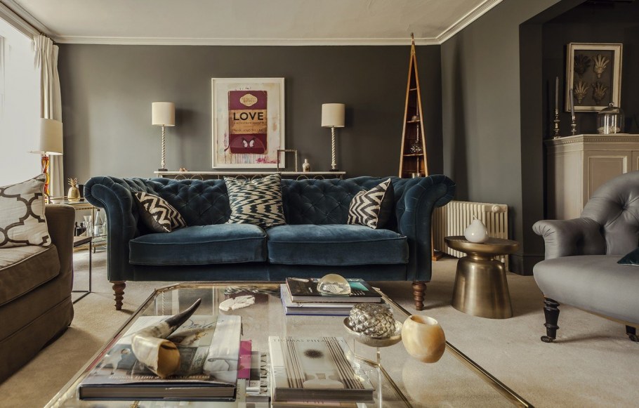 Английский стиль в интерьере