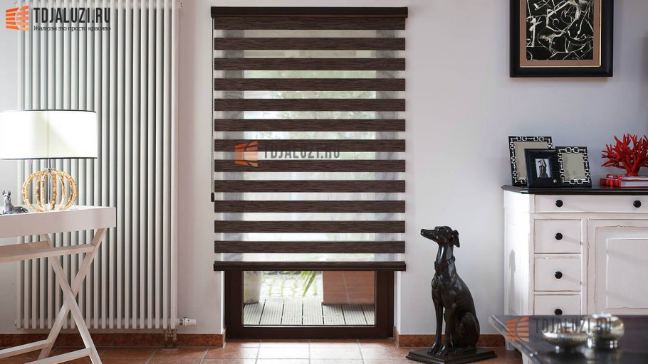 Жалюзи «комбо», «Зебра» или «день – ночь»