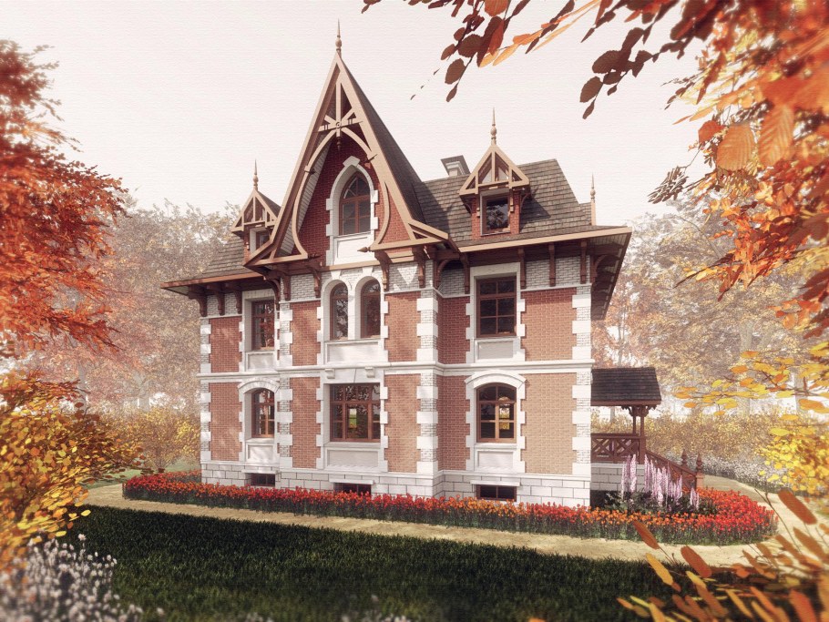 Англия георгианский дом