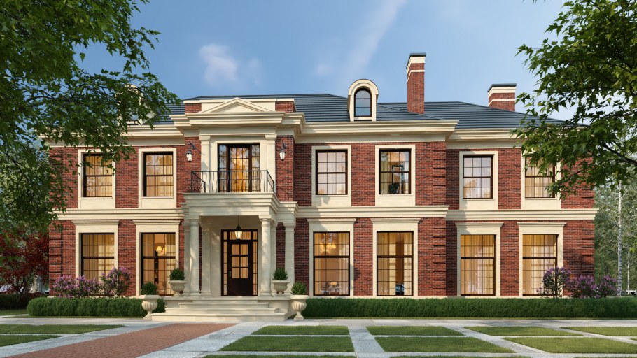 Одноэтажный дом Англия