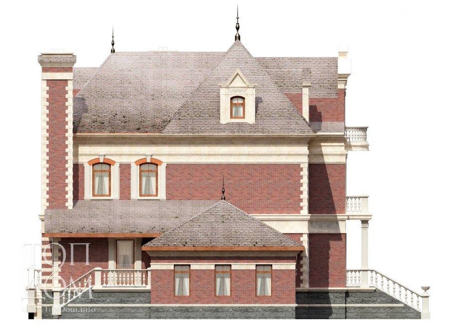 Фасад в английском стиле