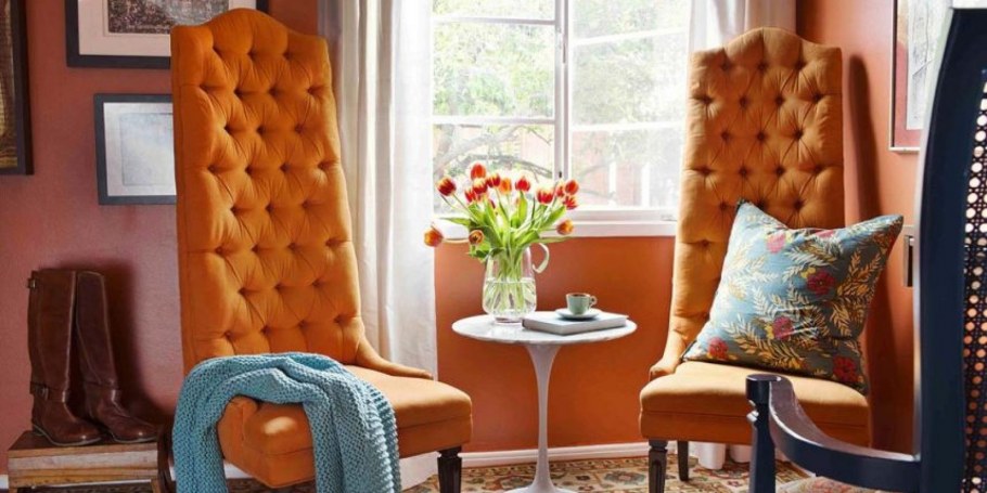 Янтарный цвет в интерьере